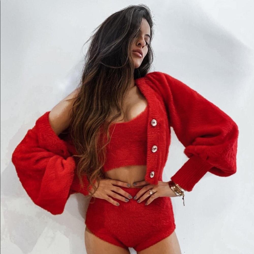 FOR LOVE & LEMONS Fiona Cardigan & matching bralette